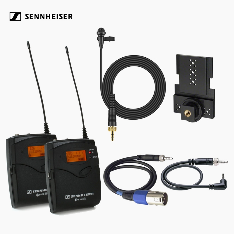 SENNHEISER 젠하이저 EW 112P G3 캠코더용 무선 핀마이크세트