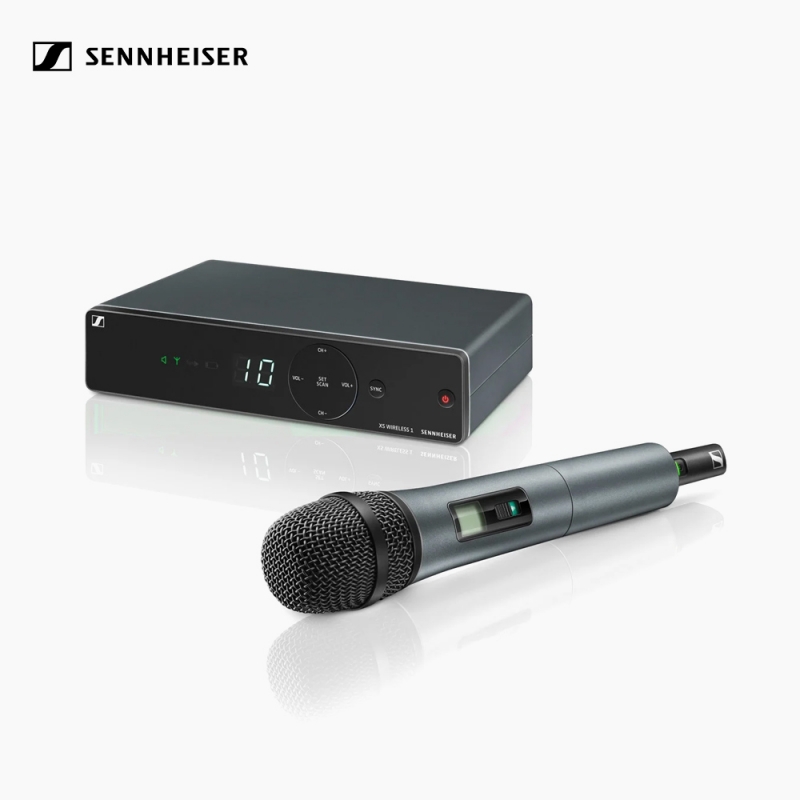 SENNHEISER 젠하이저 XSW1-825 무선 보컬 스피치 무선핸드마이크 세트