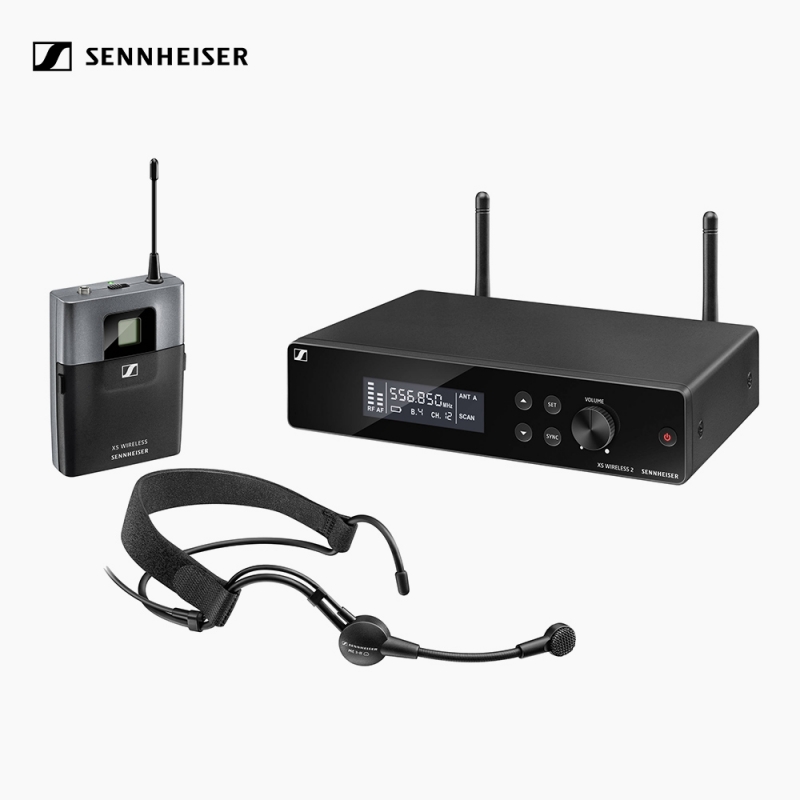 SENNHEISER 젠하이저 XSW2-ME3 라발리에 헤드셋 무선마이크 세트