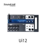 SOUNDCRAFT Ui12 사운드크래프트 리모트 컨트롤 소형 오디오믹서 디지털믹서