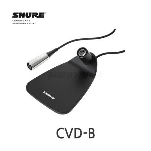 SHURE CVD-B CV용 XLR 데스크탑 구즈넥 베이스