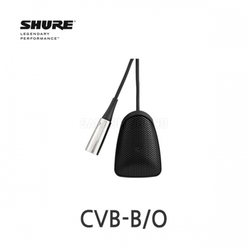 SHURE CVB-B/O 무지향성 바운더리 콘덴서 마이크 블랙
