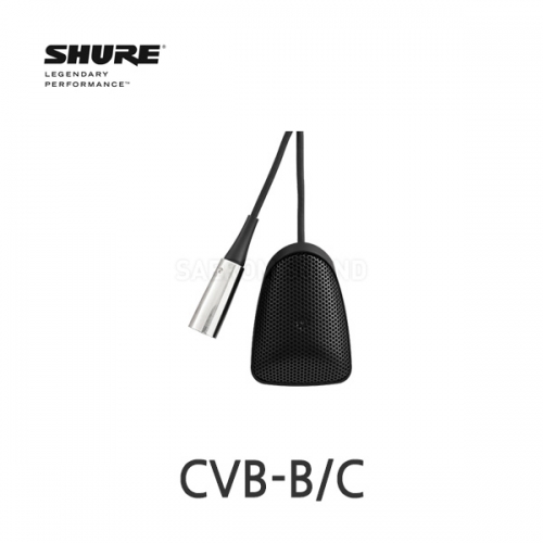 SHURE CVB-B/C 단일지향성 바운더리 콘덴서 마이크 블랙