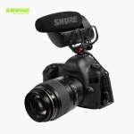 SHURE 슈어 VP83F 초지향성 카메라 장착용 플래시 레코딩 콘덴서 샷건 마이크