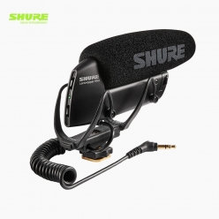 SHURE 슈어 VP83 초지향성 카메라 장착용 콘덴서 샷건 마이크