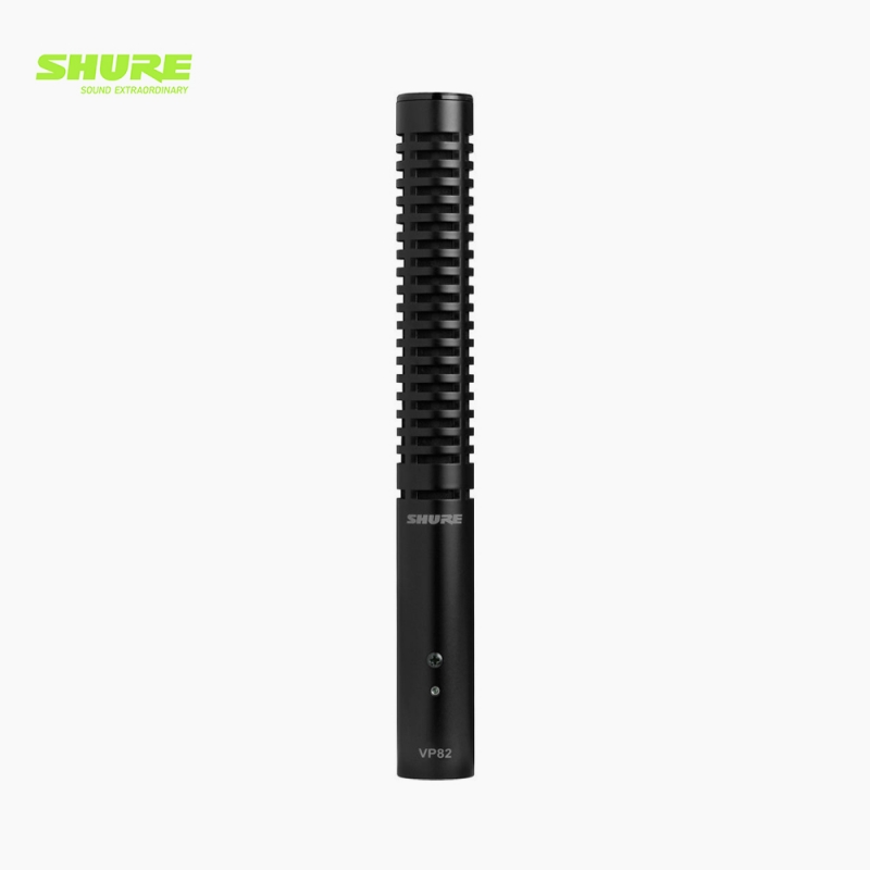 SHURE 슈어 VP82 초지향성 촬영용 방송용 녹음용 콘덴서 숏 샷건 마이크