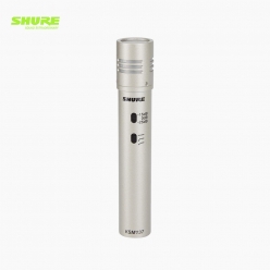 SHURE 슈어 KSM137/SL 단일지향성 펜슬타입 소형 다이아프램 악기용 콘덴서 마이크