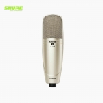 SHURE 슈어 KSM44A/SL 멀티패턴 대구경 다이아프램 사이드 어드레스 콘덴서 보컬마이크