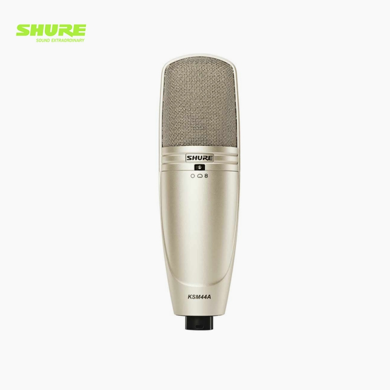 SHURE 슈어 KSM44A/SL 멀티패턴 대구경 다이아프램 사이드 어드레스 콘덴서 보컬마이크