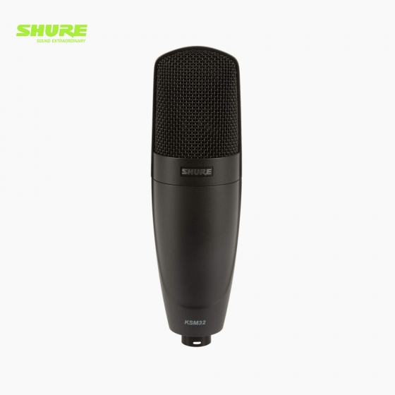 SHURE 슈어 KSM32/CG 단일지향성 레코딩용 카디오이드 콘덴서 마이크