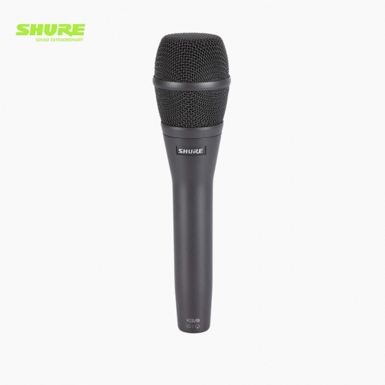 SHURE 슈어 KSM9/CG 라이브 공연용 콘덴서 보컬 핸드마이크