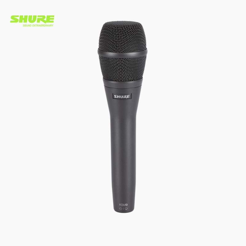 SHURE 슈어 KSM9/CG 라이브 공연용 콘덴서 보컬 핸드마이크