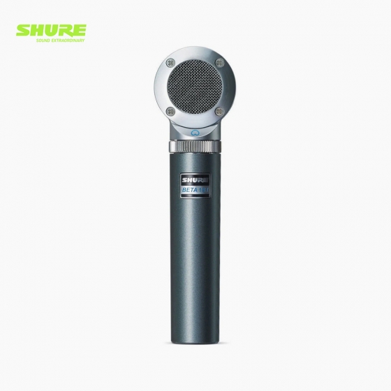 SHURE 슈어 BETA181 교체 캡슐이 있는 초소형 사이드 어드레스 악기용 콘덴서 마이크