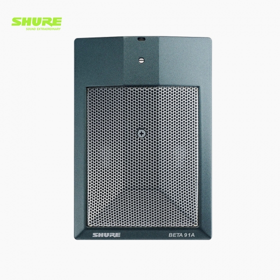 SHURE 슈어 BETA 91A 초지향성 드럼 피아노 악기용 일렉트릿 콘덴서 바운더리 마이크