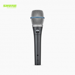 SHURE 슈어 BETA 87C 초지향성 유선 일렉트릿 콘덴서 보컬 핸드마이크