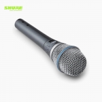 SHURE 슈어 BETA 87C 초지향성 유선 일렉트릿 콘덴서 보컬 핸드마이크