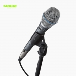 SHURE 슈어 BETA 87A 초지향성 유선 일렉트릿 콘덴서 보컬 핸드마이크