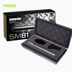 SHURE 슈어 SM81-LC 단일지향성 카디오이드 스튜디오 녹음용 콘덴서 악기마이크