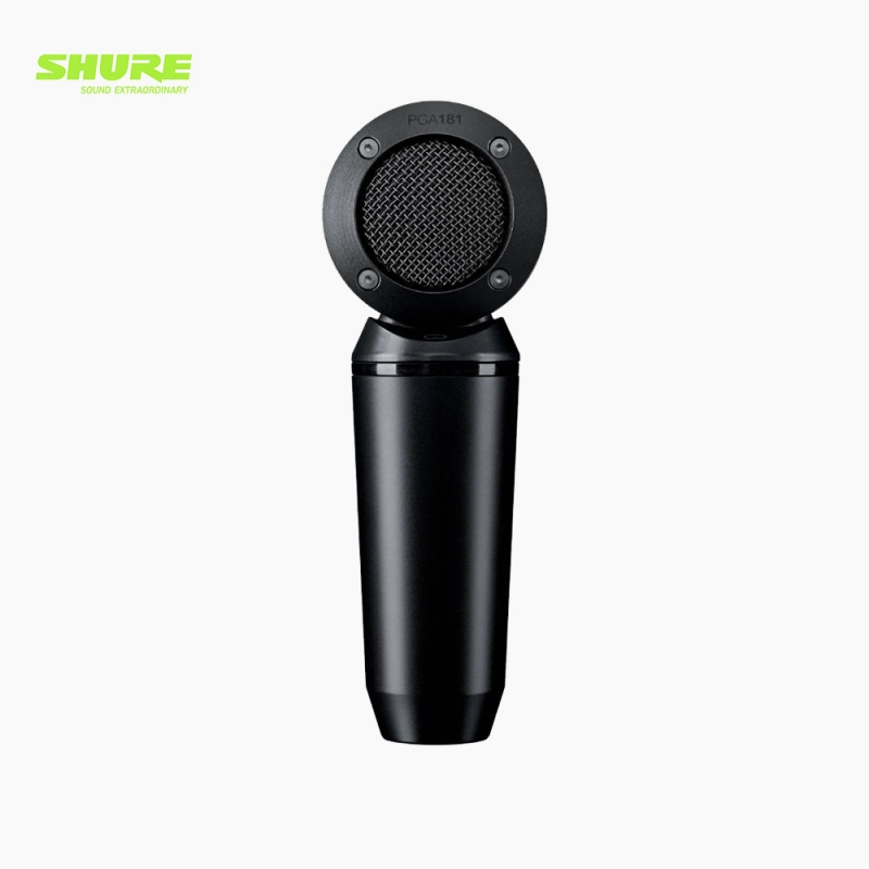 SHURE 슈어 PGA181-LC 단일지향성 사이드 어드레스 보컬 악기용 콘덴서 마이크