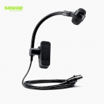 SHURE 슈어 PGA98H-TQG 무선시스템용 구즈넥 색소폰 악기 클립 콘덴서 마이크