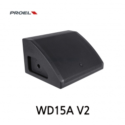 PROEL WD15A V2 프로엘 15" 2웨이 액티브 파워드 스테이지 모니터 스피커 정격 450W