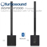 Turbosound iNSPIRE iP2000 터보사운드 파워드 컬럼 라우드 블루투스 올인원 포터블 PA 액티브 스피커