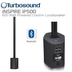 Turbosound iNSPIRE iP500 터보사운드 파워드 컬럼 라우드 블루투스 올인원 포터블 PA 라인어레이 액티브 스피커