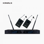 KANALS 카날스 BK-820N 2채널 PLL 자동채널 무선마이크 시스템 900Mhz 주파수 가변형