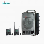 MIPRO 미프로 MA-605D 버스킹용 강의용 충전식 2채널 앰프스피커 100W출력