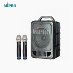 MIPRO 미프로 MA-605D 버스킹용 강의용 충전식 2채널 앰프스피커 100W출력