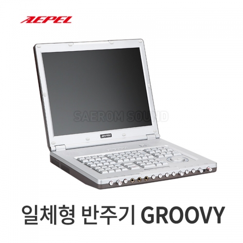 일체형 반주기 AEPEL GROOVY 그루비 15" LCD SATA하드내장 UBS 녹음기능