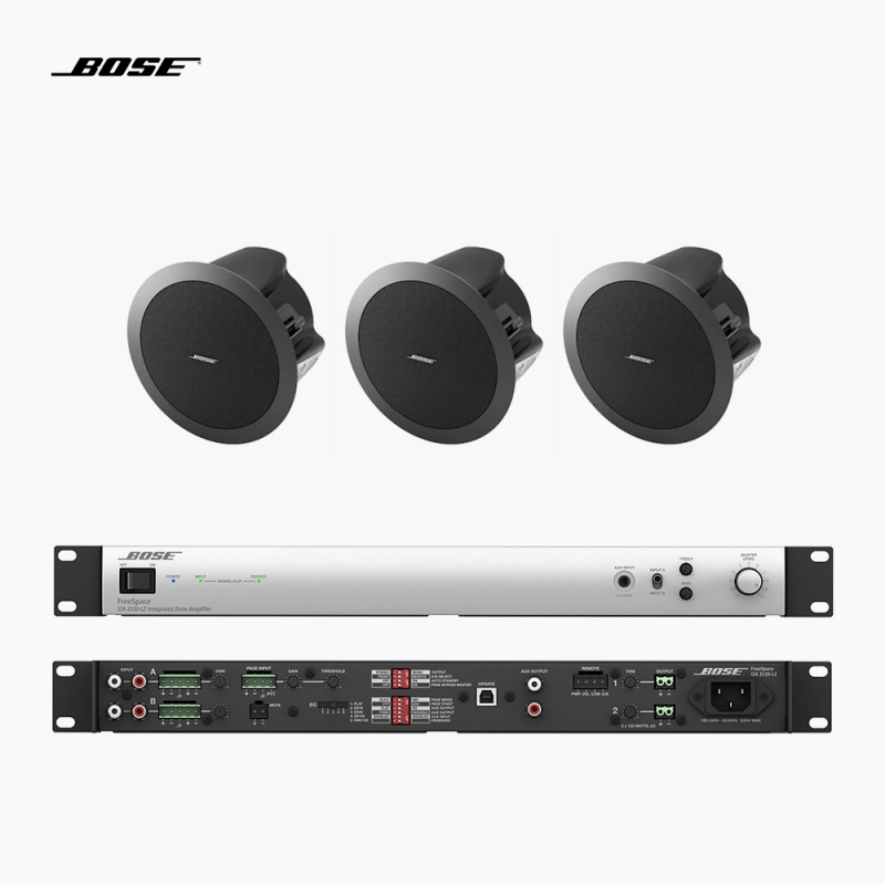 BOSE 음향패키지 2채널 앰프 IZA-2120LZ + 보스 DS40F 스피커 3EA