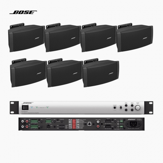 BOSE 보스 IZA 2120HZ 앰프 DS16SE 스피커 7개 음향패키지