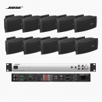 BOSE 보스 IZA 2120HZ 앰프 DS16SE 스피커 10개 음향패키지