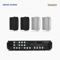 TANNOY 매장 카페 음향패키지 4채널 앰프 SR-450D + 탄노이 DVS4 벽부형 스피커 4개