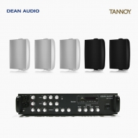 TANNOY 매장 카페 음향패키지 4채널 앰프 SR-450D + 탄노이 DVS4 벽부형 스피커 5개