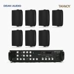 TANNOY 매장 카페 음향패키지 4채널 앰프 SR-450D + 탄노이 DVS4 벽부형 스피커 7개