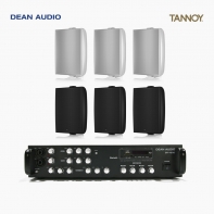 TANNOY 매장 카페 음향패키지 4채널 앰프 SR-450D + 탄노이 DVS4 벽부형 스피커 6개