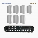 TANNOY 매장 카페 음향패키지 6채널 앰프 SR-650D + 탄노이 DVS4 벽부형 스피커 7개