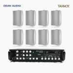 TANNOY 매장 카페 음향패키지 6채널 앰프 SR-650D + 탄노이 DVS4 벽부형 스피커 8개