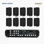 TANNOY 매장 카페 음향패키지 6채널 앰프 SR-650D + 탄노이 DVS4 벽부형 스피커 10개