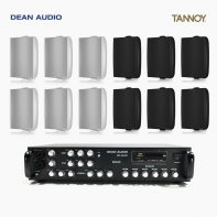 TANNOY 매장 카페 음향패키지 6채널 앰프 SR-650D + 탄노이 DVS4 벽부형 스피커 12개