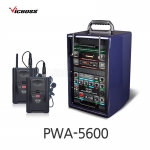 빅보스 VICBOSS PWA-5600 300W 충전식 휴대용 앰프스피커 2CH 케리어