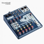 사운드크래프트 NOTEPAD 8FX 8채널 소형 아날로그 오디오 믹서 Soundcraft 오디오 인터페이스