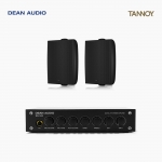 DEAN AUDIO SR-100 미니 앰프 TANNOY DVS4 벽부형 스피커 2개 탄노이 음향패키지