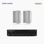 DEAN AUDIO SR-100 미니 앰프 TANNOY DVS4 벽부형 스피커 2개 탄노이 음향패키지