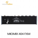 SOUNDSATION MIOMIX 404FXM  6채널 오디오믹서 오디오인터페이스 멀티이벡터