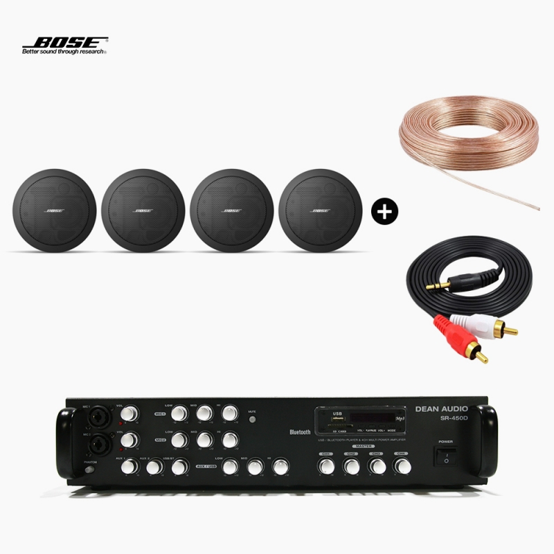 BOSE FS2C 4EA + SR-450D 스피커앰프 보스 음향패키지