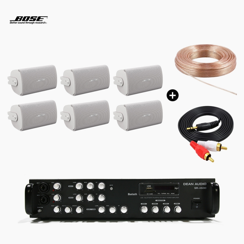 BOSE FS2SE 6EA + SR-450D 스피커앰프 보스 음향패키지