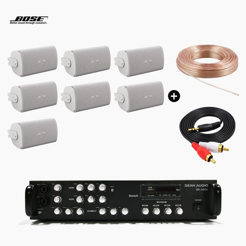 BOSE FS2SE 7EA + SR-450D 스피커앰프 보스 음향패키지